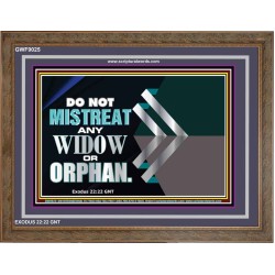 WIDOWS AND ORPHANS   Scripture Art   (GWF9025)   
