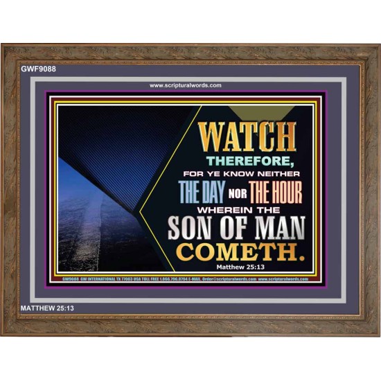 WATCH AND PRAY   Inspiration office art and wall dcor   (GWF9088)   