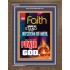 YOUR FAITH   Frame Bible Verse Online   (GWF9126)   "33x45"