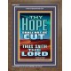YOUR HOPE SHALL NOT BE CUT OFF   Inspirational Wall Art Wooden Frame   (GWF9231)   