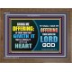 WILLINGLY OFFERING UNTO THE LORD GOD   Christian Quote Framed   (GWF9436)   