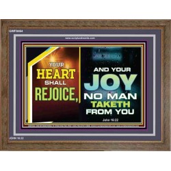 YOUR HEART SHALL REJOICE   Christian Wall Art Poster   (GWF9464)   