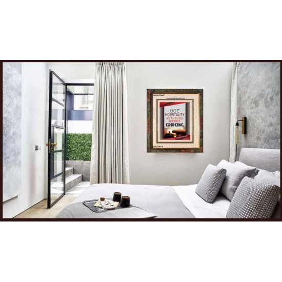 USE HOSPITALITY   Modern Christian Wall Dcor Frame   (GWFAITH4667)   