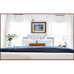 ALIVE BY THE SPIRIT   Framed Guest Room Wall Decoration   (GWFAITH6736)   