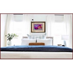 TRUST IN THE LORD   Framed Bedroom Wall Decoration   (GWFAITH7920)   "18x16"