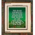 THE WORD OF GOD STAND FOREVER   Framed Scripture Art   (GWFAITH103)   "16x18"