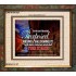 WHO SHALL DISANNUL IT   Large Frame Scriptural Wall Art   (GWFAITH1531)   "18x16"