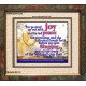 YE SHALL GO OUT WITH JOY   Frame Bible Verses Online   (GWFAITH1535)   
