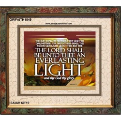 AN EVERLASTING LIGHT   Scripture Wall Art   (GWFAITH1549)   