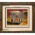 AN EVERLASTING LIGHT   Scripture Wall Art   (GWFAITH1549)   "18x16"