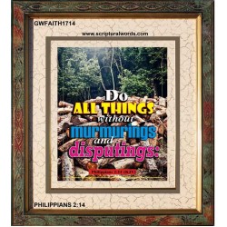 ALL THINGS   Encouraging Bible Verses Frame   (GWFAITH1714)   