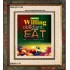 WILLING AND OBEDIENT   Christian Paintings Frame   (GWFAITH1758)   "16x18"