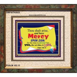 ARISE AND HAVE MERCY   Scripture Art Wooden Frame   (GWFAITH2033)   