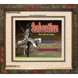 SALVATION   Wall Dcor   (GWFAITH3398)   