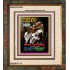 WAIT ON THE LORD   Encouraging Bible Verses Frame   (GWFAITH3483)   "16x18"