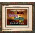 SET BEFORE YOU LIFE AND DEATH   Bible Verse Framed Art   (GWFAITH3547)   "18x16"