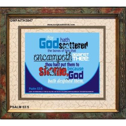 SHAME   Scripture Art Prints Framed   (GWFAITH3847)   