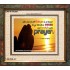 WATCH AND PRAY   Christian Wall Art Poster   (GWFAITH3887)   "18x16"