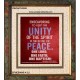 UNITY OF THE SPIRIT   Acrylic Glass Frame Scripture Art   (GWFAITH3995)   