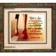 WALK IN LOVE   Christian Paintings Acrylic Glass Frame   (GWFAITH4034)   