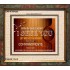 SEEK GOD WITH YOUR WHOLE HEART   Christian Quote Frame   (GWFAITH4265)   "18x16"