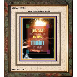 THE SUN SHALL NOT SMITE THEE   Bible Verse Art Prints   (GWFAITH4465)   