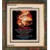 WITH MY SONG WILL I PRAISE HIM   Framed Sitting Room Wall Decoration   (GWFAITH4538)   "16x18"