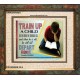 TRAIN UP A CHILD   Frame Scripture    (GWFAITH4681)   