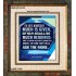 WHOMSOEVER MUCH IS GIVEN   Inspirational Wall Art Frame   (GWFAITH4752)   "16x18"