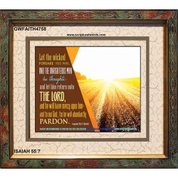 WICKEDNESS   Contemporary Christian Wall Art   (GWFAITH4758)   "18x16"