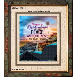 TRUST FOREVER   Frame Bible Verse   (GWFAITH4844)   "16x18"