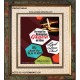 WE SHALL BE SAVED   Inspiration Wall Art Frame   (GWFAITH4944)   