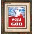 THE WORD OF GOD   Bible Verses Frame   (GWFAITH5435)   "16x18"