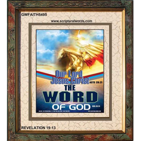 THE WORD OF GOD   Bible Verse Art Prints   (GWFAITH5495)   