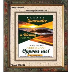 A BLESSING FOR ME   Scripture Art Prints   (GWFAITH5533)   "16x18"