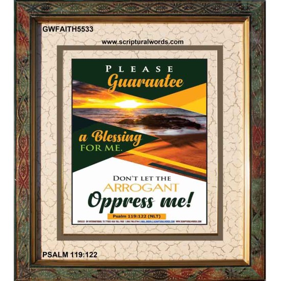 A BLESSING FOR ME   Scripture Art Prints   (GWFAITH5533)   