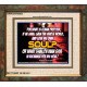 WHAT SHALL A MAN GIVE FOR HIS SOUL   Framed Guest Room Wall Decoration   (GWFAITH6584)   