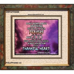 A THANKFUL HEART   Christian Paintings   (GWFAITH6586)   