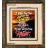 THE SUN SHALL NOT SMITE THEE   Framed Bible Verse   (GWFAITH6660)   "16x18"