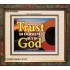 TRUST NOT IN YOURSELVES   Modern Wall Art   (GWFAITH6690)   "18x16"