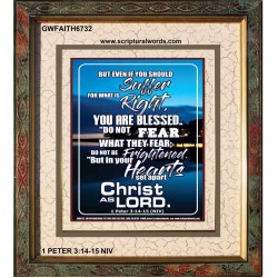 YOU ARE BLESSED   Framed Scripture Dcor   (GWFAITH6732)   