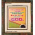 ALL THINGS ARE FROM GOD   Scriptural Portrait Wooden Frame   (GWFAITH6882)   "16x18"