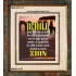 WE ARE FOR SIGNS AND WONDERS   Frame Bible Verse Online   (GWFAITH712)   "16x18"