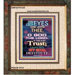 TRUST IN THE LORD   Bible Verses Frame for Home   (GWFAITH7238)   "16x18"