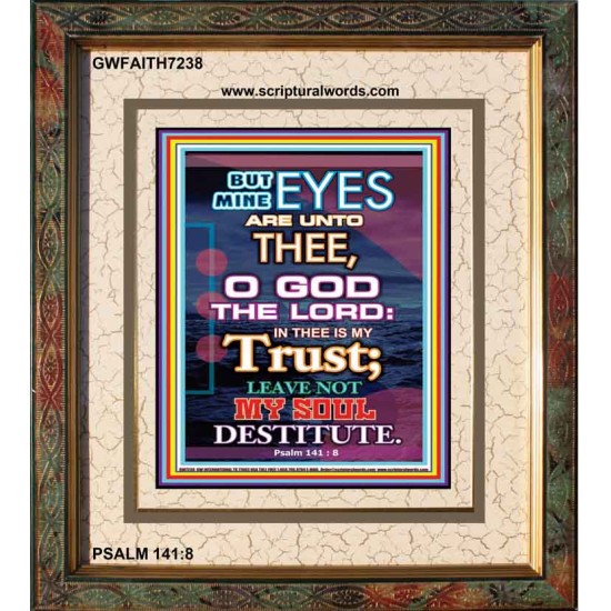 TRUST IN THE LORD   Bible Verses Frame for Home   (GWFAITH7238)   