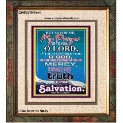 THE TRUTH OF YOUR SALVATION   Bible Verses Frame for Home Online   (GWFAITH7444)   
