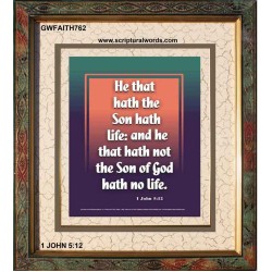 THE SONS OF GOD   Christian Quotes Framed   (GWFAITH762)   