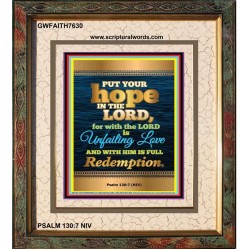 UNFAILING LOVE   Bible Scriptures on Love frame   (GWFAITH7630)   "16x18"