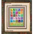 A-Z BIBLE VERSES   Christian Quotes Framed   (GWFAITH8086)   "16x18"