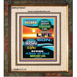 THE SON OF GOD   Christian Artwork Acrylic Glass Frame   (GWFAITH8161)   